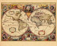 antique world maps