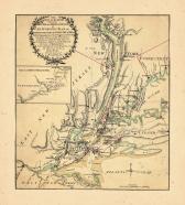 Map - Page 1, The Seat of Action Between the British and American Forces.... Long Island
